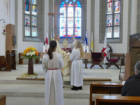 Festgottesdienst zum Johanni- und Kirchweihtag (Foto: Karl-Franz Thiede)